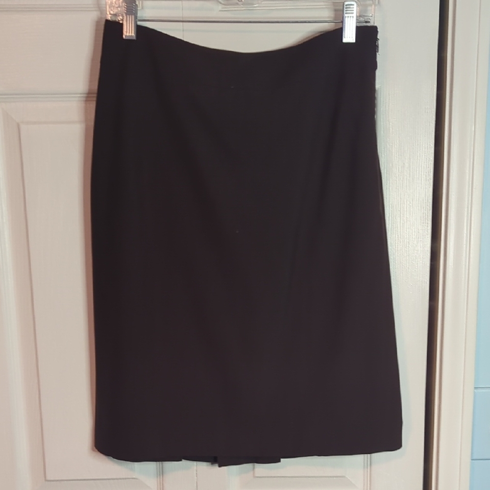Elegant Brown Pencil Skirt